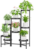 iDavosic.ly Plant Stand Indoor Outdoor, 8 Tier Metal Corner Shelf, Black by iDavosicly
