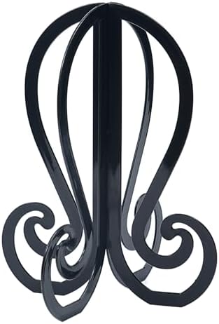 Plastic 3PCS Wig Stand,Black Wig Head Stand,Easy to Assemble Wig Stand Holder,Wig Holder Display Stand,Beanie Display Stand,Hat Stand 11.61 Inch high - Image 4