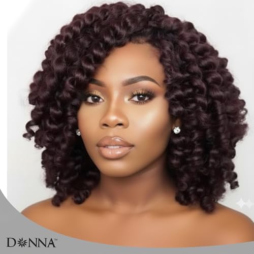 DONNA XL Crochet Wig Cap with Combs – Extra Large Net Cap for Crochet Braids, Wig Making, and Weaves, Dual Net Size for Secure Fit and Easy Installation, Breathable Stretch Fabric for Comfort, Black - Image 3