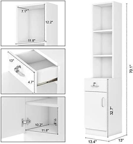 Salon Station, Barber Hair Stylist Storage Cabinet, Salon Spa Equipment - Image 3