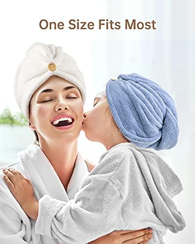 YFONG 3 Pack Microfiber Hair Towels Wrap for Women, Super Absorbent Drying - Image 6