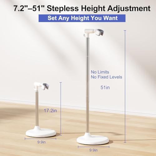 Heavy Duty Hair Dryer Stand, 360° Rotating, Adjustable Height - Image 4