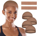 Silicone Wig Grip Band for Women - 2 Pcs Wig Caps, Secure Hold for Lace Front, Fits 20-24 inch Head Circumference, Ideal for Hair Styling, Hair Accessory for Women (Brown) by Yuest