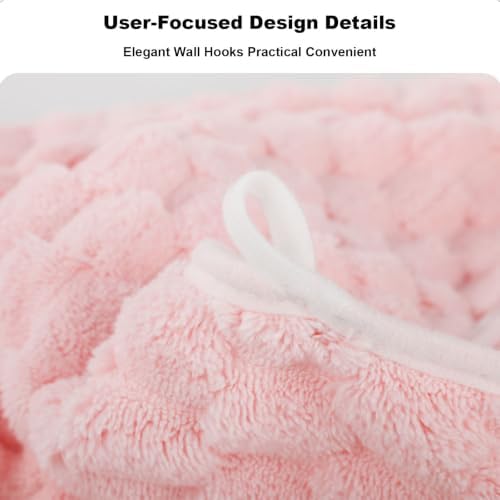 Cloud Velvet Hand Towels 3-Pack 14"x29.6" - Ultra Soft Microfiber Washcloths Set for Bathroom, Quick Dry Face & Hair Towels for Gym Spa - Image 7