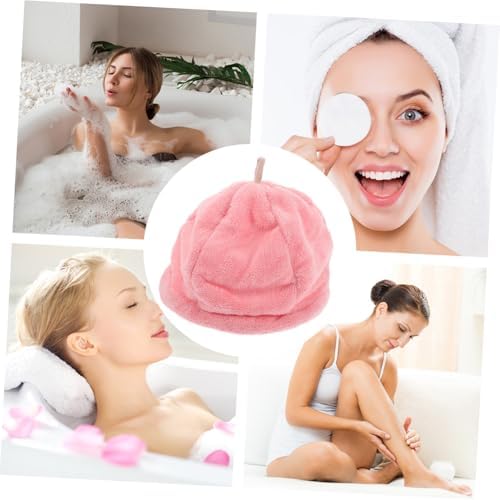 Abaodam Soft Coral Fleece Hair Drying Bonnet for Travel and Sauna - Image 5