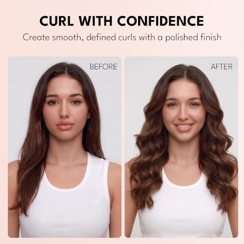 Rozamor 1 Inch Titanium Curling Iron with Clamp for Curls and Waves - Image 5