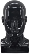Male Mannequin Head Professional Manikin Head for Display Wigs Hats Headphone Mask Sunglasses Jewelry and Scravat Display Stand (L90-lianghei) by Tcwuzick