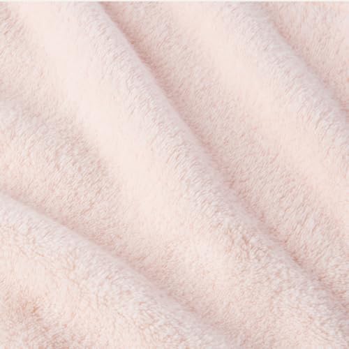 Amazon Basics Quick Dry Microfiber Hair Towel Wrap, Hair Drying Towel, White/Grey/Pink, 3-Pack - Image 4