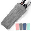 Heat Resistant Silicone Hair Iron Mat, Portable Hot Hair Tools Pad Travel Organizer Pouch for Curling Irons, Flat Irons, Hair Straightener and Hair Styling Tools (Gray) by Unknown