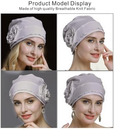osvyo Chemo Headwear Turban Cap for Women - Cancer Beanie Hair Loss Sealed Packaging - Image 2