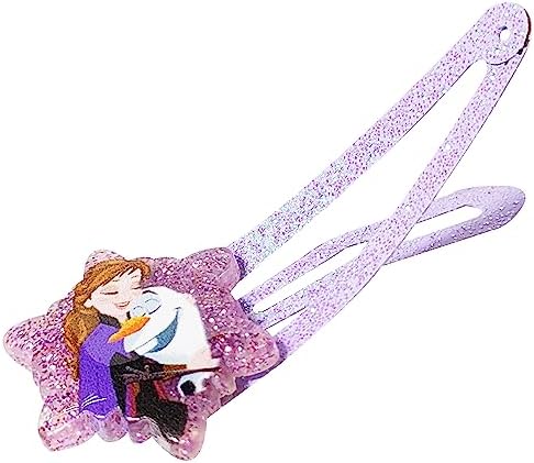 Disney Frozen Kids Hair Clips for Girls Snap Clips 8 Pack Multi Color Ages 3+ - Image 3