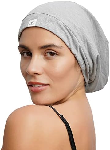 YANIBEST Slouchy Beanie Hat Satin Lined Sleep Cap Chemo Headwear Caps - Image 4