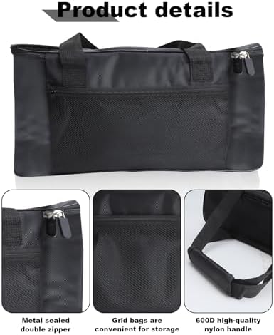 Carrying Bag for Bella 2 Slice Slim Toaster,1-Pack Portable Heat-Resistant Waterproof Bag for 2-Slice Toasters, Fits 35165-063A/35117/35164-063A/35163-063A, Storage-Friendly (Toaster Not Included) - Image 3