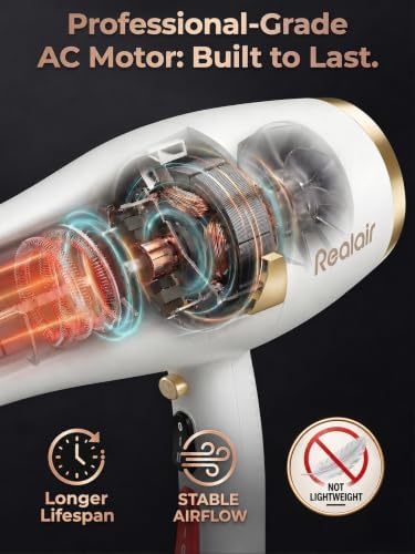 Professional Salon Hair Dryer with Diffuser, 1875W AC Motor - Image 4
