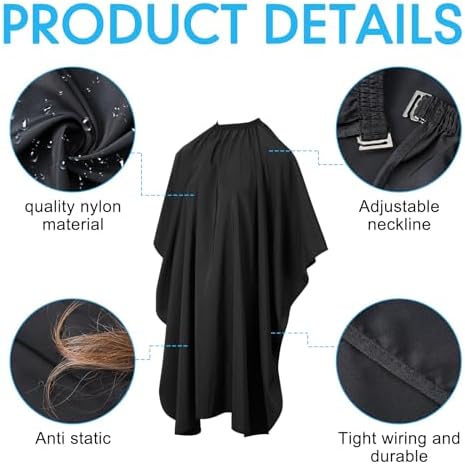 JenPen 6 Pcs Hair Capes Waterproof for Stylist - Image 3
