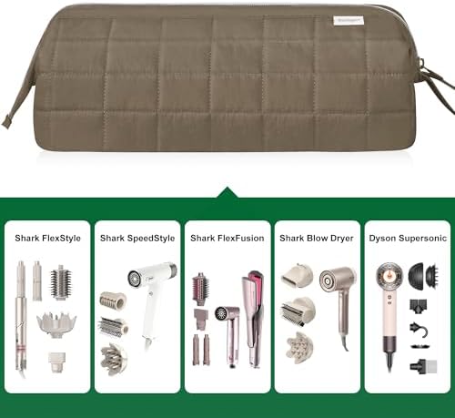 KarSyon Dyson Airwrap Travel Case for Hair Dryer Shark Flex Style - Image 2