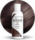 Adore Semi Permanent Hair Color, 107 Mocha, 4 Fl Oz by Adore