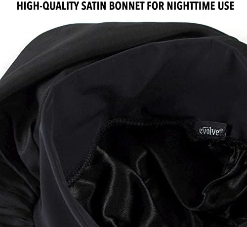 Evolve Evolve Satin Wide Edge Bonnet Black - Image 5