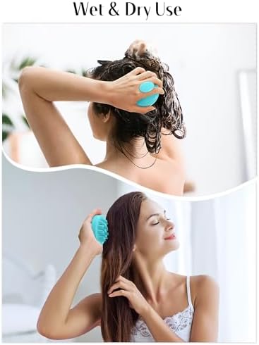 HEETA Scalp Massager Hair Scrubber Shampoo Brush Exfoliator for Hair Growth - Image 6