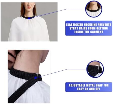 Waterproof Polyester Barber Cape, Extra Large Haircut Cape, Professional Salon Hair Cutting Cape, Hair Cape For Men, Women And Kids - Image 3