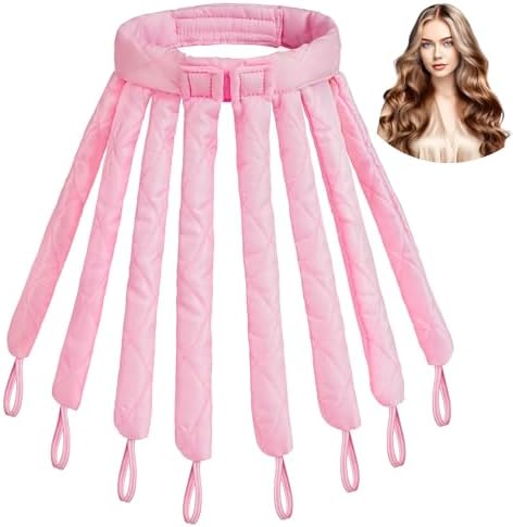 Heatless Curls Overnight Headband for Long Hair Heatless Curler Headband by Yanwenx