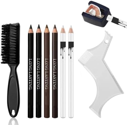 Barber Pencil Set - Edge Hairline Razor Trace Pencils by Unknown
