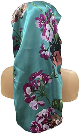 4 Pcs Satin Bonnet for Women, Long Sleep Cap Soft Silky Bonnet for Braids (Pack of 2) - Image 6