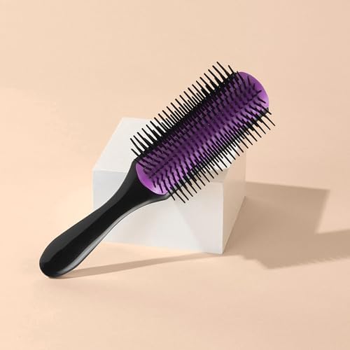 Diane Nylon Pin Styling Hair Brush for Detangling, Separating, Shaping and Defining Wet Thick or Curly Hair, Glides Through Tangles with Ease - Image 5