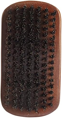 Diane medium firmness reinforced boar bristle, curved military style wave mens hair brush, d8175 (Pack of 2) - Image 2