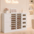 Nail Polish Storage Jewelry Display Cabinet with 19 Acrylic Drawers by TAMUNE