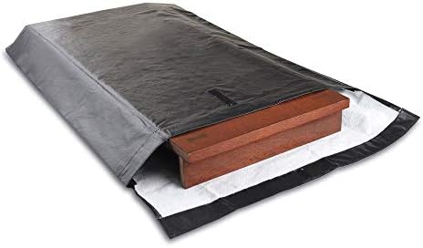 LAMINET Premium Heavy Duty Table Leaf Storage Bag water , scratch resistant. Extra Thick waterproof exterior heavy duty flannel backing. Store Your Table Leaves safely. Holds Leaves up to 26" wide. by LAMINET