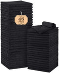 Orighty Salon Towels, 48 Pack Black Microfiber Hair Towel (16 x 29 Inch) by AllRightinOrighty