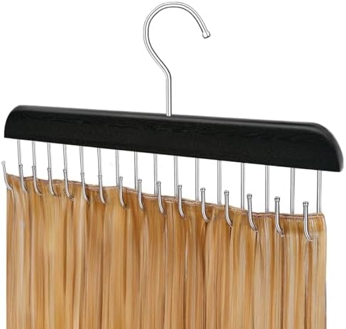 Hair Extension Holder - Professional Full Length Weft Styling Tool for Multi-Layer Hair Washing, Drying, Coloring, Styling & Storing by AIHOPESTO