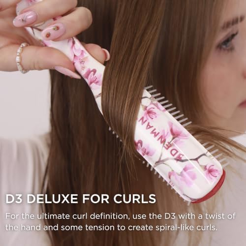Denman D3 Original Curl Definer & Styler, Curly Hair Brush for Women & Men – 7 Row Detangling & Curl Defining Brush for Smooth Defined Curls - a precision Styling Brush for straight hair - Image 3