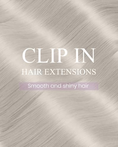LaaVoo Clip in Hair Extensions Real Human Hair for Wedding 18 Inch 120g - Image 4