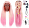 Mannequin Head with Hair 29" Doll Head for Hair Styling by Unknown