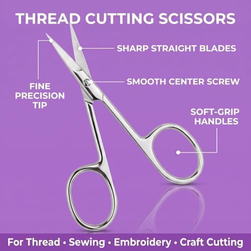 My Hair Tools Hair Extension Tools Set Scissor, Clips and Sew-In Needle - Image 2