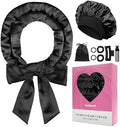 weiwei Satin Heatless Curlers Hair Curler, No Heat Curls Overnight Hair Curlers to Sleep In Overnight Curls Headband, 70" Hair Curlers No Heat, 9 Pcs Satin Heatless Curling Set for Women Long Hair by weiwei