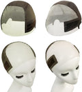 2 Pcs Wig Grip Cap for Women, 4x5-11x5 Transparent Lace Front Wig Caps for Glueless Wig, Non Slip Adjustable Grip Cap for Keeping Wigs In Place, Brown by Unknown