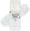 Go Ho Rainbow White Glitter Stick,Hair Face Body Shimmer for Women Kids by GoHo