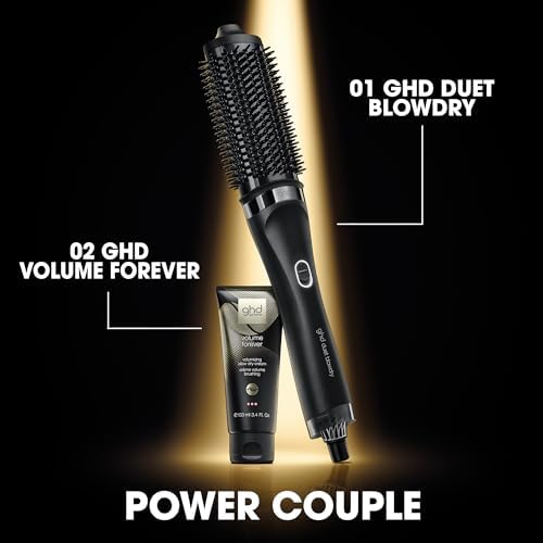 ghd Duet Blowdry-Hair Dryer Brush | Wet to Blow Dried with No Heat Damage | 3X More Volume with 24 Hour Long-Lasting Results | Blow Dry with No Fizz | 50% More Shine - Image 7