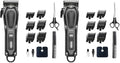 Haokry Hair Clippers for Men Professional - Cordless&Corded Barber Clippers for Hair Cutting & Grooming Rechargeable Beard Trimmer (Pack of 2) by Haokry