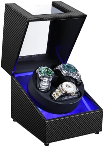 Anyasun 3 Watch Winder for Automatic Watch,Japanese Quiet Motor by Anyasun