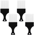 4 PCS Metal Hair Pick, Afro Picks for Men, Metal Afro Pick Combs for Women, Afro Comb Metal Pick, Hair Pick Metal Beard Pick, Metal Picks for Hair Curly Hair Detangling Styling and Lifting Tool by Unknown