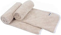 KinHwa Bathroom Hand Towels, Microfiber Face Towels, 16x30 Inch, 2 Pack by KinHwa