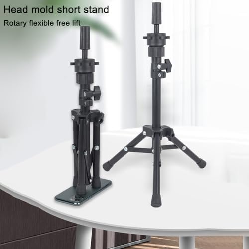 Mannequin Head Stand, 14.5 - 22.4inch Adjustable Wig Stand Holder - Image 5