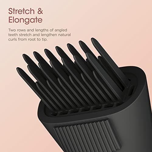 Shark FlexStyle Wide Tooth Comb Attachment, Black, XSKHD4WTCB - Image 3