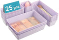 Vtopmart 25 Pack Plastic Drawer Organizers with Anti-slip Rubber Pads by Vtopmart