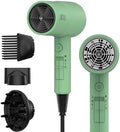 AINA Hair Dryer with Diffuser,Comb Full-Featured Blow Dryer 110V(Green) by Aina
