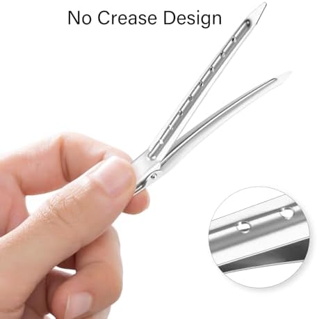 40PCS Metal Duck Bill Hair Clips for Women Alligator Curl Clips for Styling - Image 3